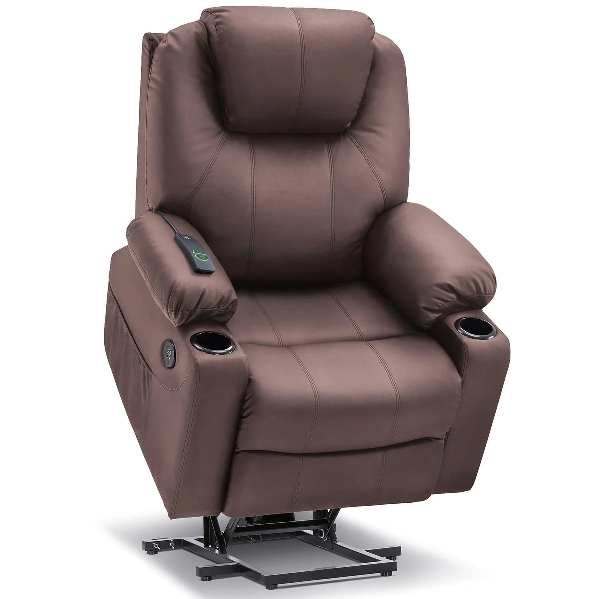 Sillón reclinable eléctrico Mcombo con masaje y carga USB
