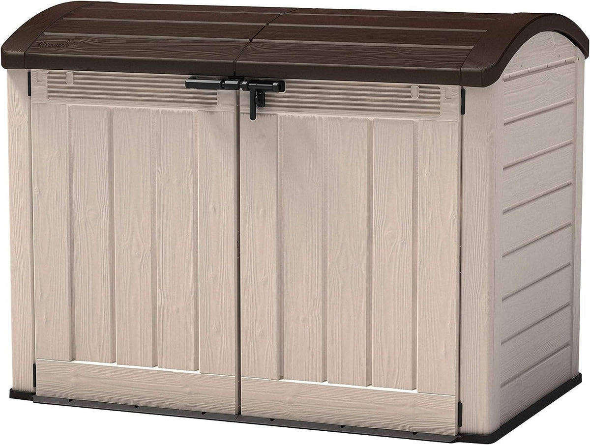 KETER Cobertizo Horizontal para Cubos de Basura SIO Ultra - 2000 litros