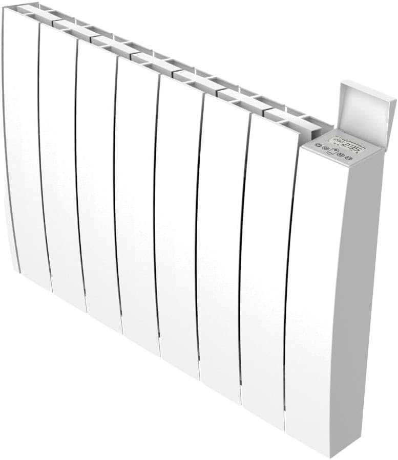 Radiador eléctrico de cerámica de inercia seca Voltman 1500W - Blanco