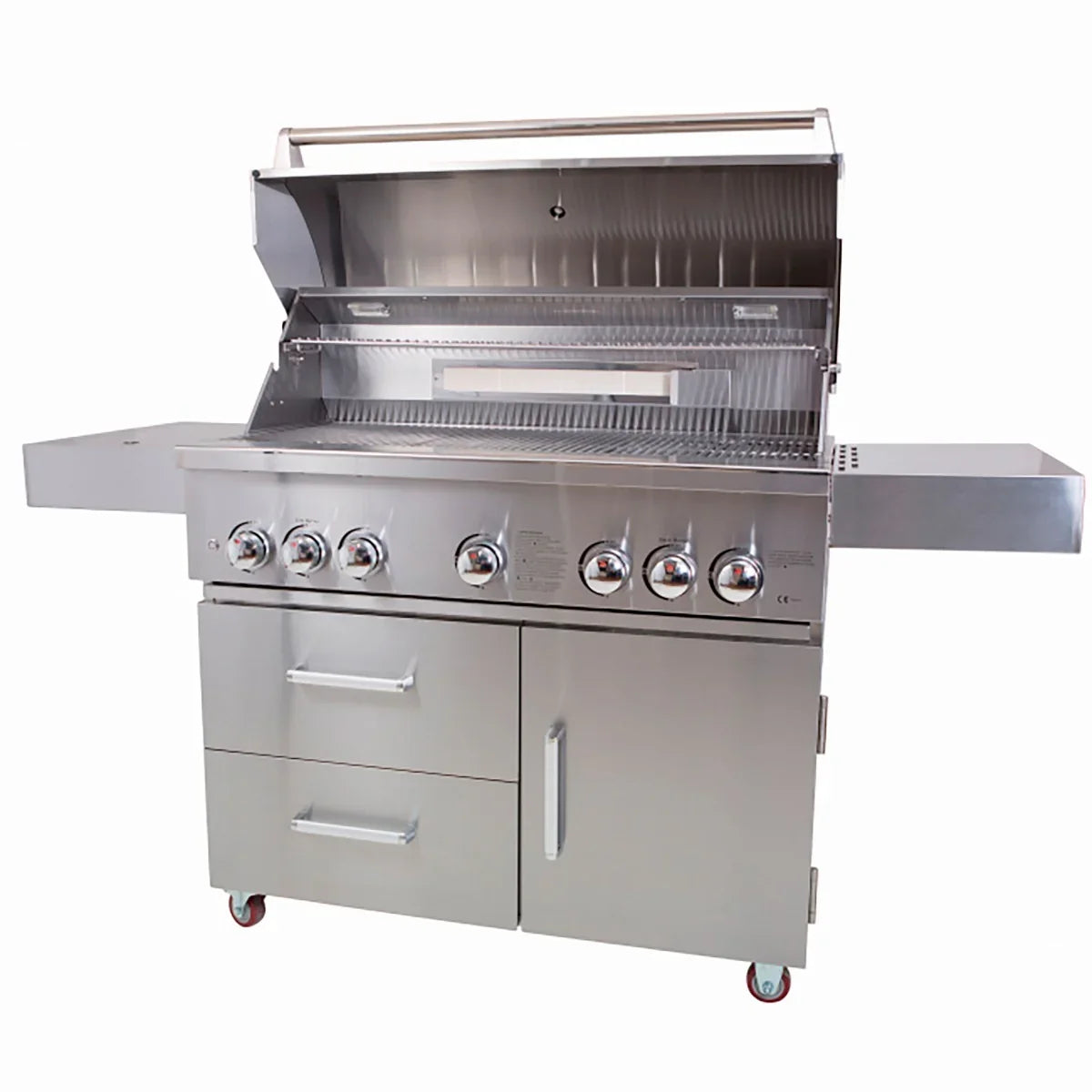 Barbacoa de gas KOBE PROFESSIONAL 5+2, 176,7x69x128,5 cm
