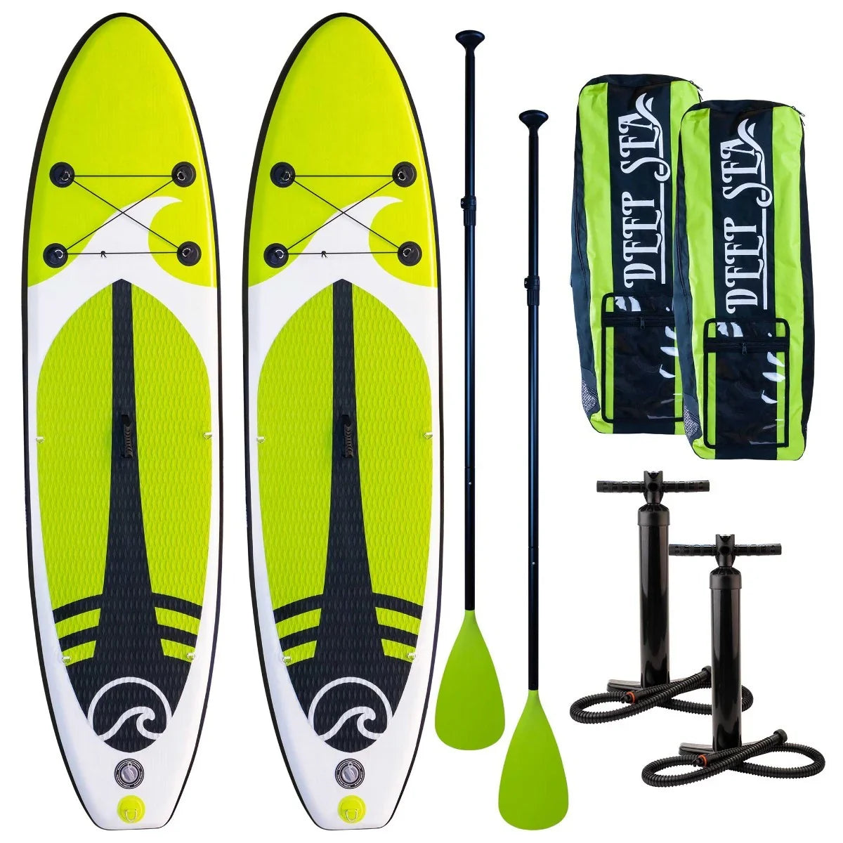 Set de tabla SUP profesional Deep Sea 2x (300 cm)