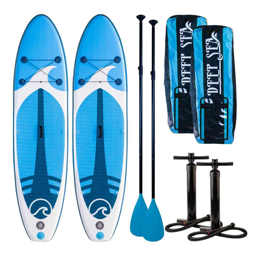 Set de 2 tablas SUP Deep Sea Kajak Pro 300 cm