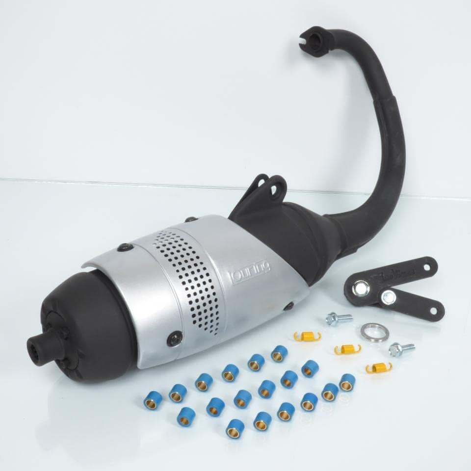 Tubo de escape Leovince compatible con scooter MBK 50 Booster anterior a 2020
