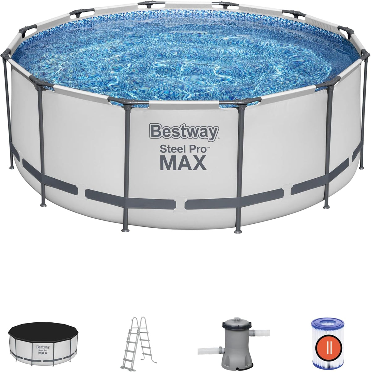 Set de piscina Bestway Steel Pro Max 3,66 x 1,22 m