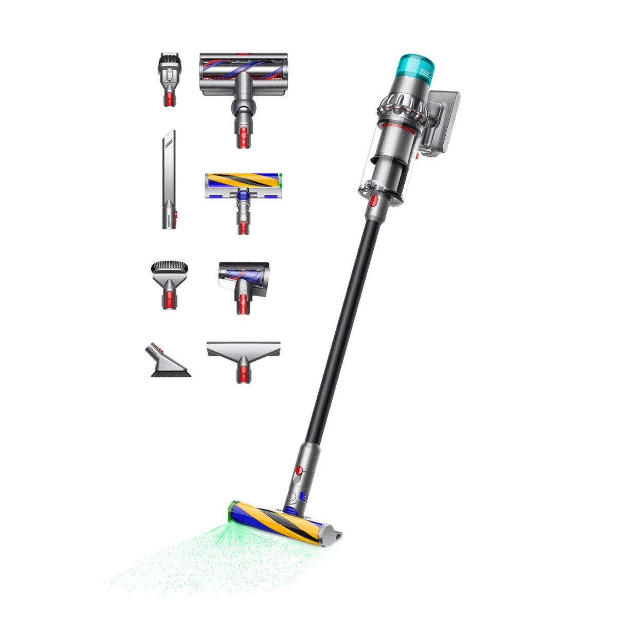 Aspiradora sin cable Dyson V15 Detect™ Total Clean (Gris/Negro)