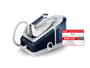 Centro de planchado CareStyle 7 Pro IS7282BL 2700 vatios, depósito de agua de 2 l, golpe de vapor de 600 g/min, suela FreeGlide 3D