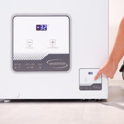 Cecotec Congelador Horizontal Bolero CoolMarket Chest 142 Blanco E, Capacidad 142 L, Modo Inverter Plus, Función Dual, Congelación Rápida, Cesta Interior, Control Electrónico, Clase E