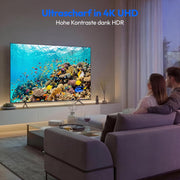 Televisor MEDION de 163,9 cm (65 pulgadas) (Smart TV, Dolby Vision HDR, HBO Max, MagentaTV, Prime Video, Disney+, DAZN, Paramount+, Dolby Atmos, tienda VIDAA, PVR, Bluetooth, MD 865302)