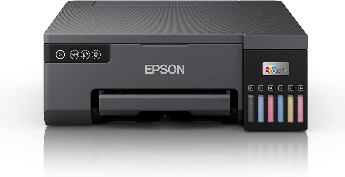Impresora fotográfica Epson EcoTank L8050 Wi-Fi de 6 colores A4 conectada con conectividad Smart App