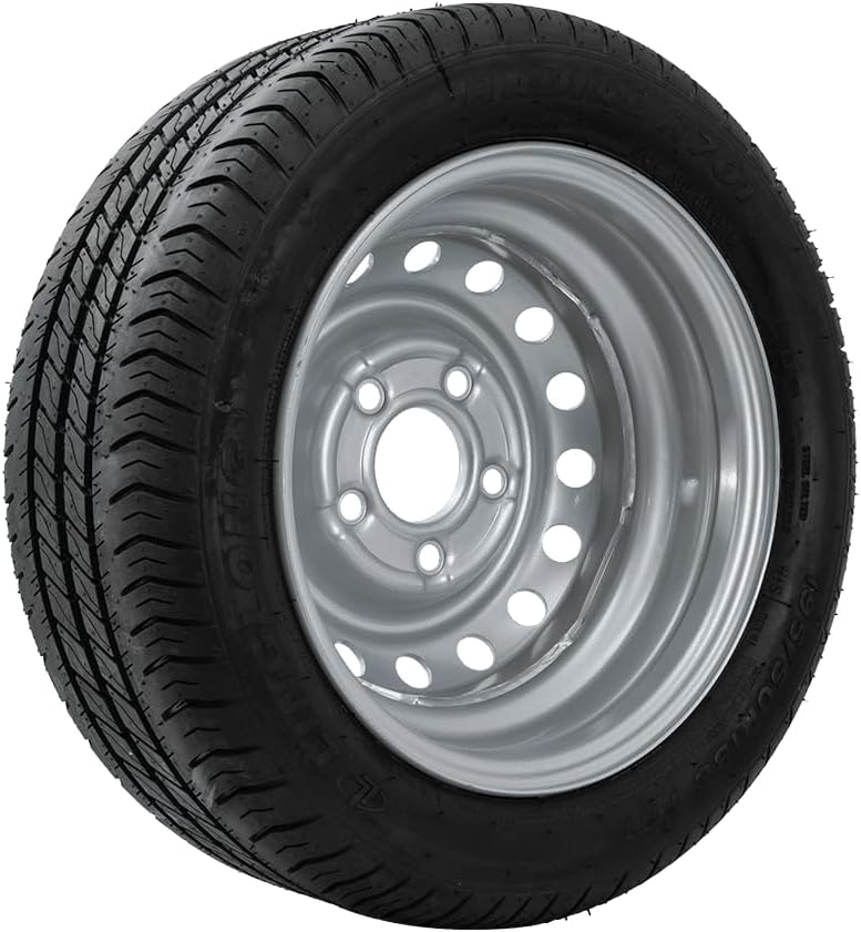 Rueda reforzada para remolque LINGLONG 195/50 R13C 104/101N UNITRAILER llanta 5.5Jx13H2 5x112 ET:30