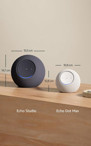 Amazon Echo Dot Max (nueva generación): altavoz con Alexa, sonido que llena la estancia y hub doméstico integrado, color antracita