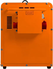 Generador diésel silencioso trifásico, grupo electrógeno para emergencias, obras de construcción y cortes de energía, 400 V, 6,5 kVA, 16,5 h de uso continuo, ATS integrado [llaves de arranque y embudo INCLUIDOS]