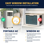 Aire acondicionado portátil compacto Newair® 2025 – 10 000 BTU
