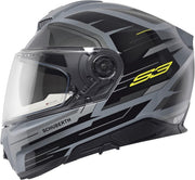 Casco Schuberth S3 Apex, Gris/Amarillo, XL (61)