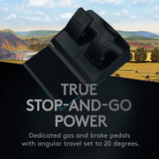 Logitech G Saitek Farm Sim Controller, paquete para Farming Simulator que consta de volante, consola de control, pedales de acelerador y freno, rango de giro de 900°, más de 38 botones, conexión USB, PC/Mac - Negro