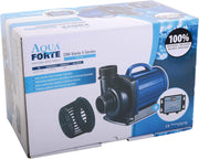 Bomba para filtro/estanque AquaForte DM-22.000 Vario S, 70-200W, altura de elevación 7,5m, regulable con controlador externo. Ideal como bomba para estanques o para arroyos/cascadas.