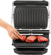 Rowenta GR712D Optigrill+ Parrilla inteligente con 6 programas de cocción automática