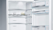 Frigorífico combi Bosch KGN36NWEA Serie 2, 186 x 60 cm, 215 L de refrigeración y 87 L de congelación, NoFrost: nunca más tendrá que descongelar, iluminación LED para una distribución uniforme de la luz