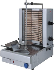 Asador de Kebab Eléctrico - 2 Zonas de Cocción - 35 kg - Mastro