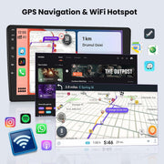 Autorradio Android 15 de 2+64GB para Renault Megane 3 2009-2014, Radio con pantalla táctil de 9 pulgadas, Carplay y Android Auto inalámbricos, Hikity, Bluetooth, Estéreo, WiFi, RDS, USB + Cámara de visión trasera