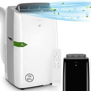KLARSTEIN Grandbreeze Pro 14K – Aire acondicionado portátil, deshumidificador, ventilador, 3 velocidades, 14000 BTU/1,65 kW, habitación: 42 a 68 m², flujo: 460 m³/h, eficiencia energética A – Blanco