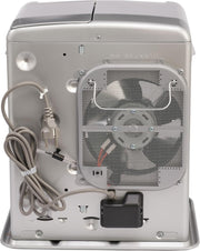 Estufa de parafina electrónica Qlima SRE 3231C2 3,1 KW para un volumen de 120m3/48m2, sistema antiolor, regulación de temperatura, gris plata
