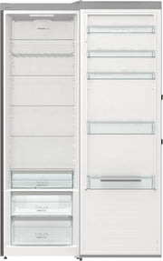 Frigorífico Gorenje R 619 DAXL6/AdaptTech/FreshZone/Función de enfriamiento rápido/Sistema de refrigeración por circulación de aire/Pantalla LED / 398l / 185cm / Clase energética D/Acero inoxidable