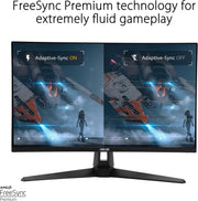 ASUS TUF Gaming VG27AQA1A ― Monitor Gaming 27" WQHD 2560 x 1440, 170Hz, tiempo de respuesta 1ms, Freesync Premium, Extreme Low Motion Blur, Shadow Boost, HDR, DisplayWidget Center