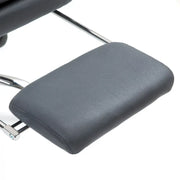 Vinsetto Silla de Oficina Reclinable con Masaje de Vibración y Calor de Microfibra