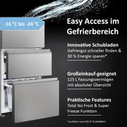HAIER Refrigerador con congelador inferior HTW5620DNMG