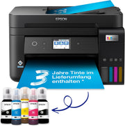 Impresora multifunción de inyección de tinta Epson EcoTank ET-4800 A4 con Wi-Fi, incluye tinta para hasta 3 años