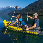 Set de kayak Intex Explorer K2 para 2 personas (incluye remos e inflador)