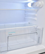 Frigorífico con congelador SHARP SJ-UD121T2W-EU / 121L de capacidad útil, de los cuales 17L en el congelador / frigorífico pequeño con regulación continua de temperatura / iluminación interior LED / blanco