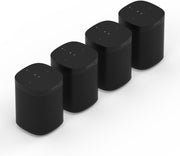 Altavoz inteligente Sonos One, negro – Altavoz Wi-Fi inteligente con control por voz Alexa, Google Assistant y AirPlay – Altavoz multiroom para streaming de música ilimitado