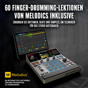 Akai Professional MPC Sample muestreador portátil independiente con batería, USB C, altavoz, micrófono, muestreo, secuenciación y producción musical