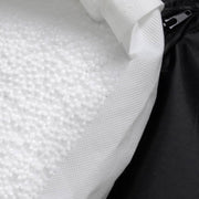 Puf Icon Dolce con reposapiés para adultos, verde salvia, puf para interior y exterior con relleno, bean bag, tejido resistente al agua, sillón cómodo para salón, sala de estar, dormitorio, jardín