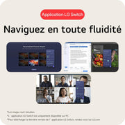 LG UltraWide™ 29U511A-B.AEU Monitor PC Ultra Ancho 29" - Panel IPS resolución UWFHD (2560x1080), 5ms GtG 100Hz, sRGB 99% (CIE1931), inclinable, ajustable en altura, modo retrato