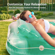 Colchoneta Inflable para Piscina Float Joy, Flotador para Piscina, Juegos de Piscina para Adultos, Tumbona Inflable, Alfombra Flotante para Piscina
