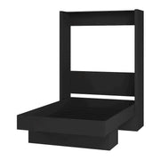 Cama Murphy contemporánea tamaño Queen brasileña con estante de Oakland Living Easy Lift