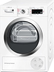 Secadora Bosch Serie 8 WTW855R8IT independiente, carga frontal, 8 kg, A++, blanco – Secadora (independiente, carga frontal, bomba de calor, botones, giratorio, derecha)