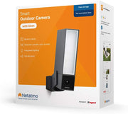 Cámara de vigilancia Netatmo con sirena - Negro - NOC-S-FR