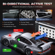 Escáner de diagnóstico automotriz Autel MaxiCOM MK808S, control bidireccional 2025, igual que MX808S MK808BTPro, funciona como MK900, prueba activa, más de 28 servicios, diagnóstico de todos los sistemas, codificación de inyectores, OS11