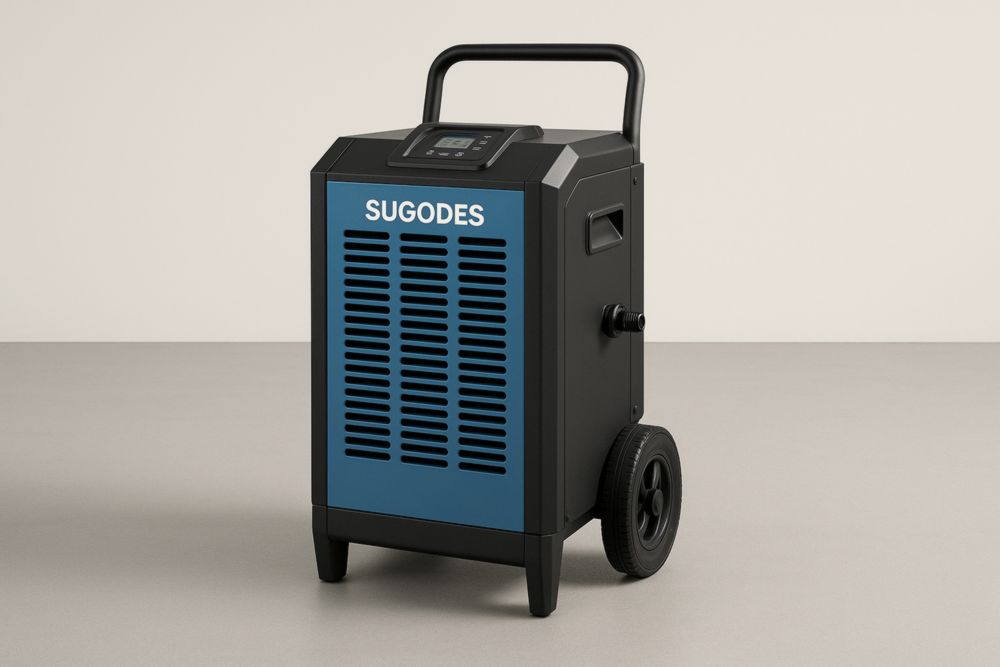 Deshumidificador industrial 70L/24h negro/azul