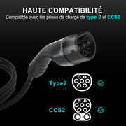 Cable de carga para coche BENY (5m, 22kW)