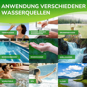 Fotómetro para análisis de agua PoolLab 2.0, medidor electrónico para piscinas con Bluetooth, DPD1, DPD3, pH, CYA, alcalinidad y 170 pastillas de prueba