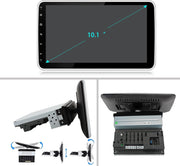 Autorradio Hexinex Android 13 Universal 1 DIN | Pantalla táctil HD de 10 pulgadas | 2 GB + 32 GB | Compatible con CarPlay y Android Auto | Cámara de visión trasera incluida | GPS, WiFi, Bluetooth, FM RDS, control al volante