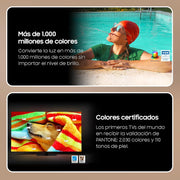 Samsung TV QLED 4K 2024 75Q60D Smart TV de 75" con más de mil millones de colores, colores certificados, el mejor Smart TV y controla tu hogar con SmartThings
