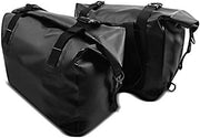 Alforjas laterales impermeables Bagtecs WD1 2x43l Cierre enrollable