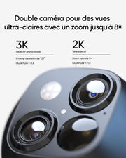 Cámara de seguridad solar eufy Security SoloCam S340, cámara de vigilancia WiFi para exteriores sin cables, vigilancia 360° 3K, sin puntos ciegos, Wi-Fi de 2,4 GHz, sin cuotas mensuales, compatible con HomeBase 3