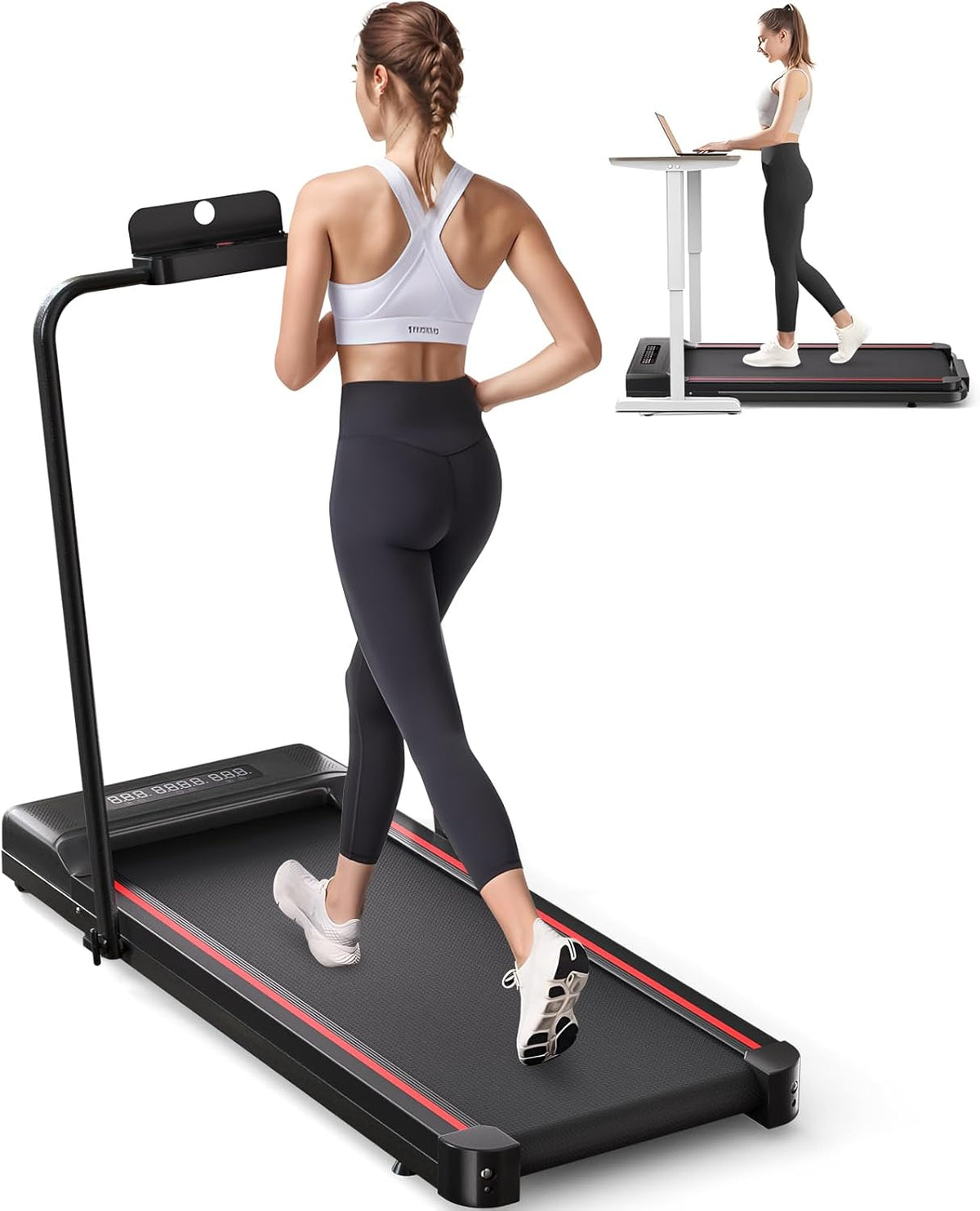 Sperax Cinta de Caminar, Cinta de Correr, Walking Pad Silenciosa para Ejercicio en Casa y Oficina